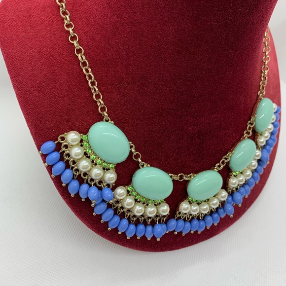 J. Crew Fan Fridge Statement Necklace - Picture 6 of 8